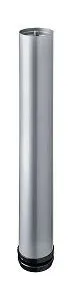 Hettich Möbelfuß 6,0 x 40 - 43 cm Aluminium-Optik - 1 Stück Möbelfuß