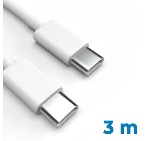 Justcom Samsung Galaxy S8 Plus USB-Kabel, USB-C, USB-C (300 cm), Schnellladekabel, Datenkabel, Handy, Tablet