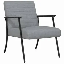 vidaXL Hellgrauer Sessel 59 x 75 x 78 cm