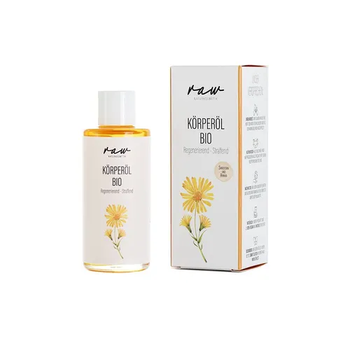 Körperöl - Regenerierend Sanddorn und Arnika 100ml | RAW NATURKOSMETIK