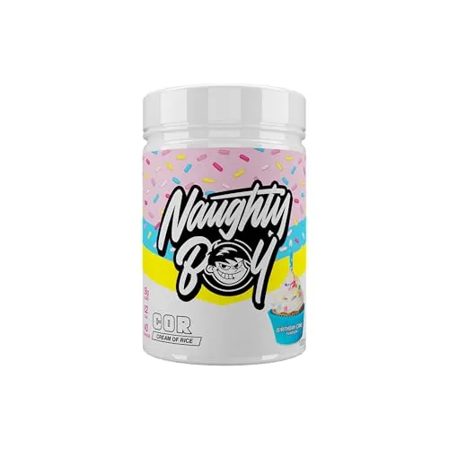 Naughty Boy Cream of Rice 40 Portionen – Leckeres Creme of Rice Supplement für Fitness