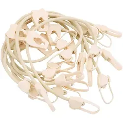 WERKA PRO Spannband Poolplane Ø 8mm x 60cm – 10 Stück in beige von WERKA PRO