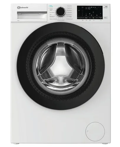 BAUKNECHT Waschmaschine B W 10A30 BS – 10 kg, 1400 U/min, Adaptive Wash für optimale Ergebnisse