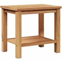 vidaXL Couchtisch aus massivem Teakholz, modern und elegant von vidaXL
