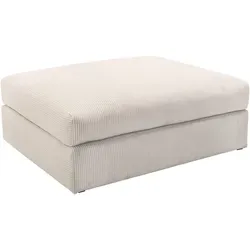 Home affaire Polsterhocker Soft&Cosy XL, in Cord in beige von Home Affaire