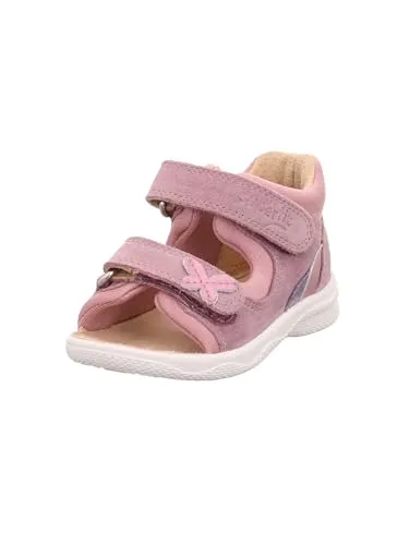 Superfit Polly lila/rosa (8500) 19 - Luftige Sandale für Kinder, optimal für den Alltag. Mit 2-Klett-Verschlüssen für perfekten Halt und geschlossener Ferse für zusätzliche Stabilität.