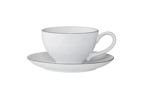 Bloomingville Untertasse Weiß, Durchmesser 11 cm