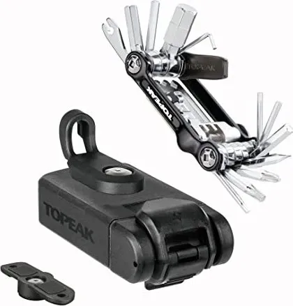 Topeak Multitool T20 Werkzeugkiste - Vielseitiges Multitool für unterwegs, ideal für Radfahrer und Handwerker, kompakt und praktisch für jede Herausforderung.