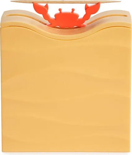 Lustiger, praktischer Zahnstocherhalter Pick a boo Zahnstocherspender Sebastian, Krabbe rot