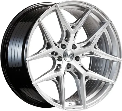 Barracuda Razzer Mattblack Undertcut Trimline 9.5x22 in blau von Barracuda