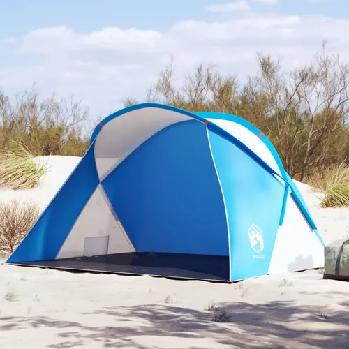 vidaXL Strandzelt 2 Personen Azurblau von vidaXL