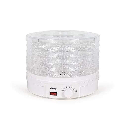 245W 5-Tablett-Dörrgerät für Obst und Gemüse