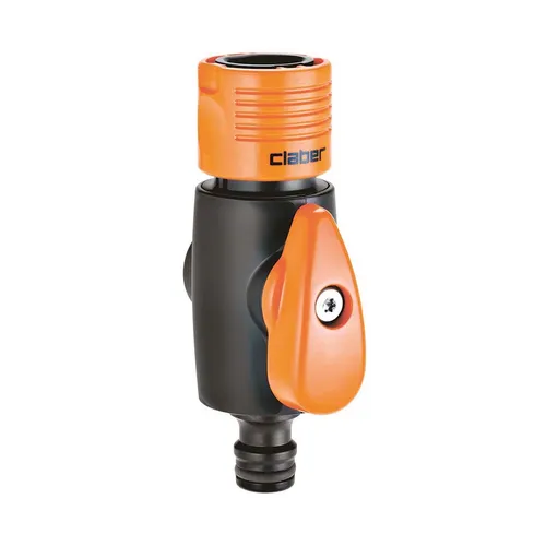 claber® Automatische Kupplung mit Ventil für Wasserflussregulierung im Garten un