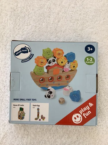 S020 Legler -Balancier-/Stapelspiel - Arche - Gleichgewicht/Motorik - Holz -Neu