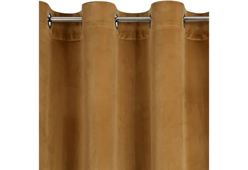 Eurofirany Fertigvorhang D91 Rosa Ösen 140 X 250 Cm Honig
