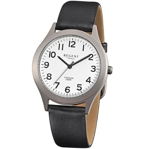 Regent Quarzuhr F-842 - Elegante Herrenuhr mit präzisem Quarzwerk, ideal für jeden Anlass und ausgestattet mit 1 langlebiger Batterie.
