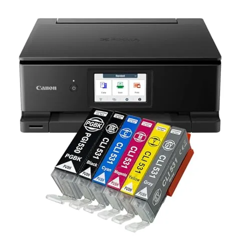 IC-Office TS8750 Tintenstrahl Multifunktionsdrucker 3-in-1 in schwarz von IC-Office