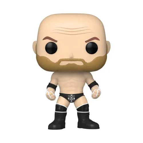 Funko POP! WWE: Rousey and Triple H - Vinyl-Sammelfigur - Chibi Figuren, ideale Sammler-Größe von 9,5 cm, aus hochwertigem Vinyl für langlebigen Spaß und als perfektes Geschenk für WWE-Fans.