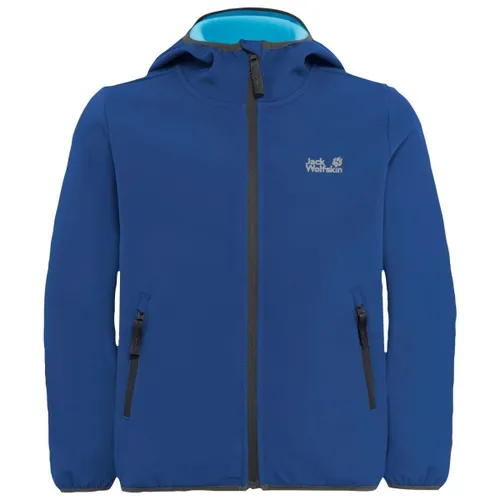 Jack Wolfskin Fourwinds Kinderjacke Blau Orchidee 140 von Jack Wolfskin