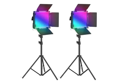 Neewer 660 Pro II Set – Flächenleuchte für Videoproduktion - Hochwertige Flächenleuchte im Set für professionelle Videoproduktionen. Kompakt, leistungsstark und einfach zu bedienen – ideal für Studio und unterwegs.
