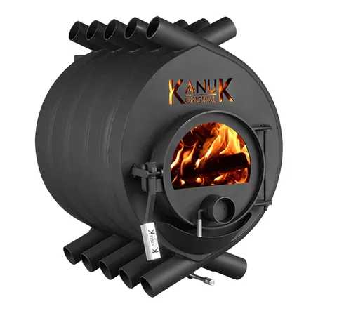 KANUK Original Warmluftofen 18 kW - Kaminöfen, leistungsstarker Warmluftofen für Aufstellräume bis 540 m³, ideal für effiziente Beheizung.
