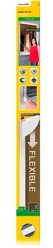 Schellenberg Insektenschutz-Fenster Magnetrahmen mit Pollenschutzgitter, 100 x 120 cm - Fliegengitter: Effektiver Pollenschutz für Allergiker, der lästige Pollen und Insekten fernhält und gleichzeitig für Luftzirkulation sorgt. Einfach montierbar mit selbstklebenden Magnetstreifen – für entspanntes Wohnen!