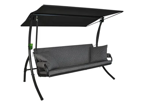 Hollywoodschaukel Elegance Joy granit von Angerer