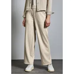 STREET ONE Stoffhose mit seitlichen Einschubtaschen in beige von Street One