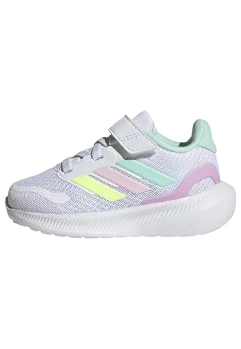 adidas Sportswear RUNFALCON 5 KIDS Laufschuh für Kinder - Laufschuhe für Kinder in Größe 24, mit bequemer cloudfoam-Dämpfung und praktischem Klettverschluss für einfaches An- und Ausziehen.