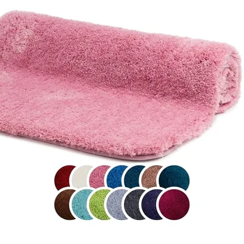 Badematten & Badteppiche Pink von liebling