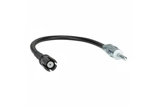 tomzz Audio Antennenadapter RAKU II 2 auf DIN Stecker 150 OHM passt für Smart Niss KFZ-Adapter