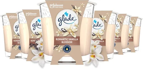 Glade Décor Duftkerze Romantic Vanilla Blossom, mehrfarbig,Glade