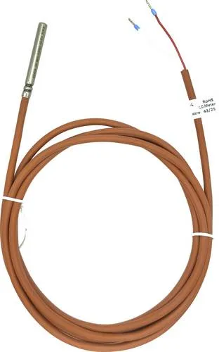 Enda Temperatursensor K1-PT100-S-6x50-2M-2L