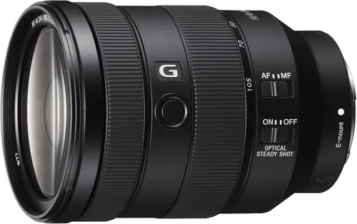 SONY SEL24105G - Vollformat 24-105mm F4 G-Objektiv für E-Mount, kompakt und leicht für erstklassige Mobilität und herausragende Bildqualität