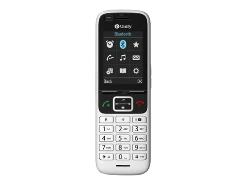 Unify OpenScape DECT Phone S6 Mobilteil, schnurlos, schwarz - Festnetztelefon mit 6,1 cm TFT-Farbdisplay, ideal für parallele Nutzung an bis zu 4 DECT-Systemen. Flexibel durch Bluetooth- und Headset-Anschluss.