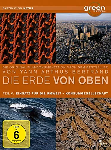 Die Erde von oben 5: Einsatz für die Umwelt & Konsumgesellschaft (2 DVDs)