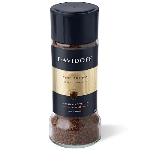 DAVIDOFF Instantkaffee mit feinem Aroma - 7/12 Intensität - 100 g