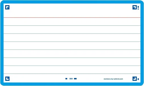 Oxford Karteikarten 