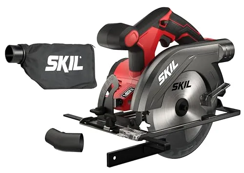 Skil Akku-Handkreissäge 3520CA „20V Max“ (18 V) – Kreissäge 165 mm für exakte Schnitte, Akkukreissäge– mit Sägeblatt – ohne Akku SW1E3520CA
