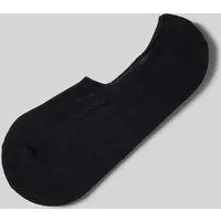 Falke Sneakersocken mit geripptem Abschluss in Black, Größe 43-46