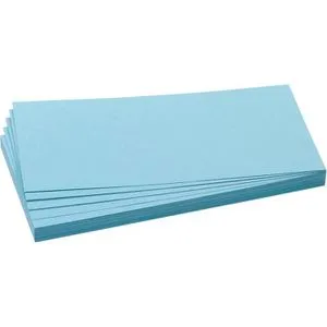 FRANKEN Moderationskarten blau 9,5 x 20,5 cm, 500 Blatt