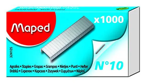 Maped Heftklammern Nr. 10 verzinkt 1.000 Stück