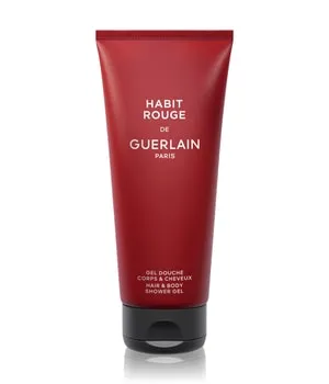 Guerlain Habit Rouge Shower Gel 200 ml - Luxuriöses Duschgel für ein erfrischendes Erlebnis, angereichert mit dem ikonischen Habit Rouge Duft, ideal für Schönheitspflege und Wellness.