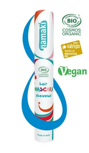 Namaki Haar-Mascara für Kinder – Temporäre, auswaschbare Haarfarbe, Bunte Haarfarbe für Kinder – Vegane, Bio-zertifizierte Mascara