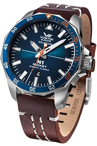 Vostok Europe Automatic Watch NH35A-225A615 in braun von Vostok Europe