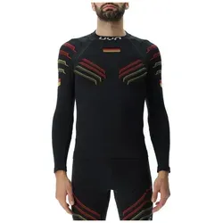 UYN Funktions-Langarmshirt Natyon 3.0 Deutschland/Germany - Leistungsstarke Funktionsunterwäsche mit biobasiertem Garn Natex, 34% leichter und 4% elastischer für optimale Bewegungsfreiheit und Atmungsaktivität.