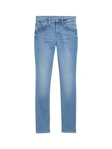 TOM TAILOR TTALEXA Skinny Jeans - Klassische 5-Pocket-Jeans im Skinny Fit mit mittlerer Bundhöhe und schmalem Bein, perfekt für einen modischen Look.
