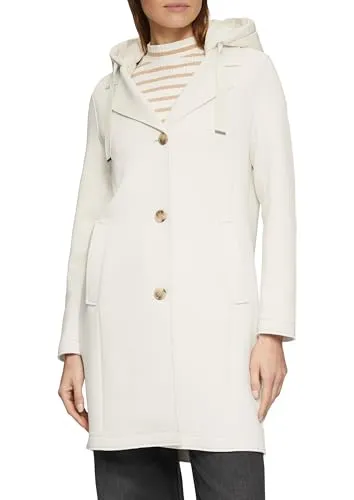 s.Oliver Scubamantel mit Abnehmbarer Kapuze wollweiß 44 von s.Oliver