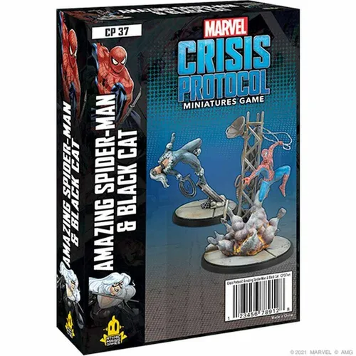 Marvel Crisis Protocol: Spider-Man and Black Kat (ENGLISH)