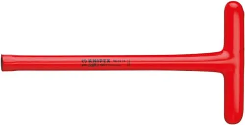 Knipex-Werk Steckschlüssel 98 05 13 - Schraubenschlüssel mit Schlüsselweite 13mm, VDE-geprüft für sicheres Arbeiten, ideal für Elektriker und Heimwerker.
